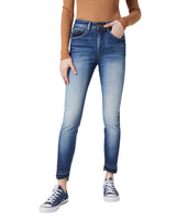 Women Cropped Skinny Jeans 