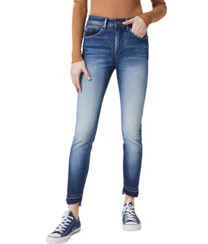 Women Cropped Skinny Jeans 