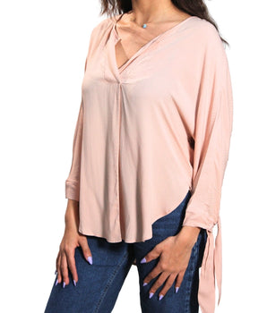 Women V Neck Blouse