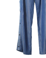 Women Side Open Button Pants