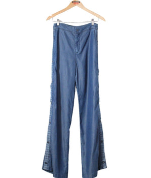 Women Side Open Button Pants