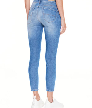 Women Cropped Skinny Jeans