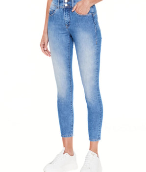 Women Cropped Skinny Jeans