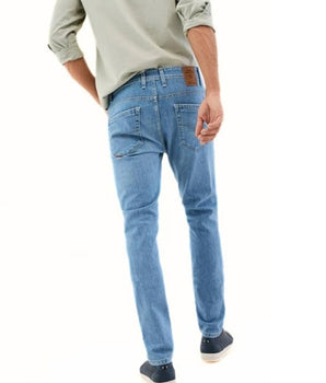 Men Slim Carrot Slender Pants Jeans