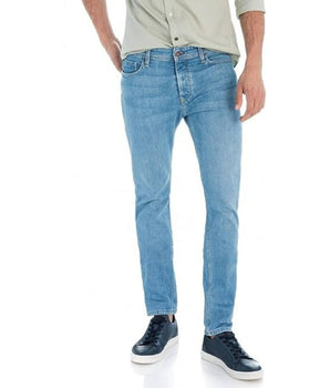 Men Slim Carrot Slender Pants Jeans