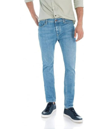 Men Slim Carrot Slender Pants Jeans