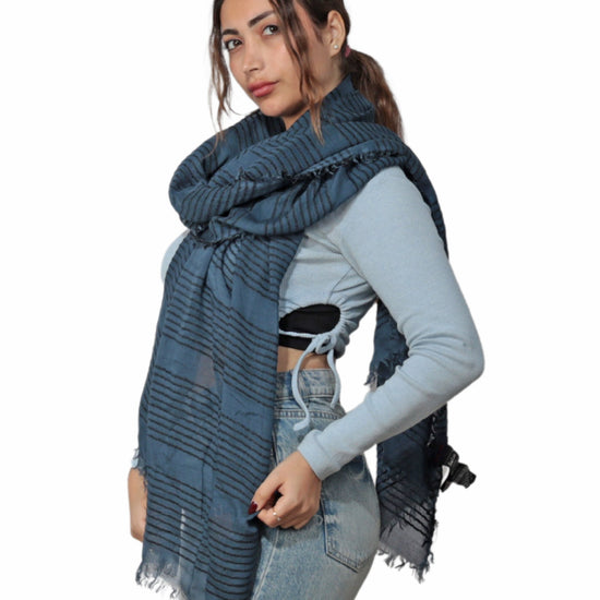 SALSA Women Stripe Scarf