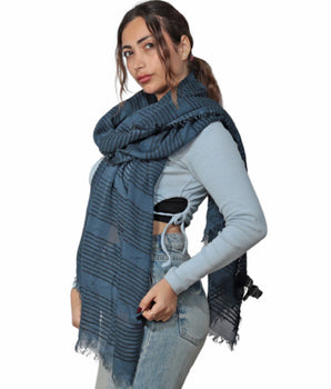 SALSA Women Stripe Scarf