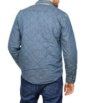 SALSA Men Cress Cross Design Jacket