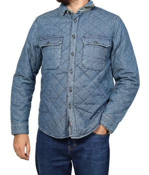 SALSA Men Cress Cross Design Jacket