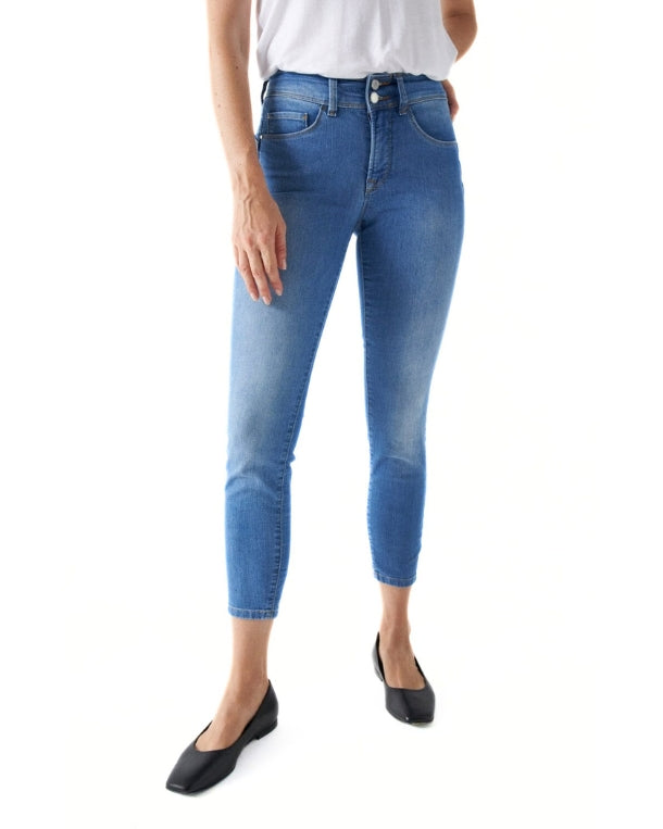 Women Cropped Skinny Jeans