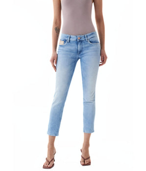 Women Push Up Cropped Slim