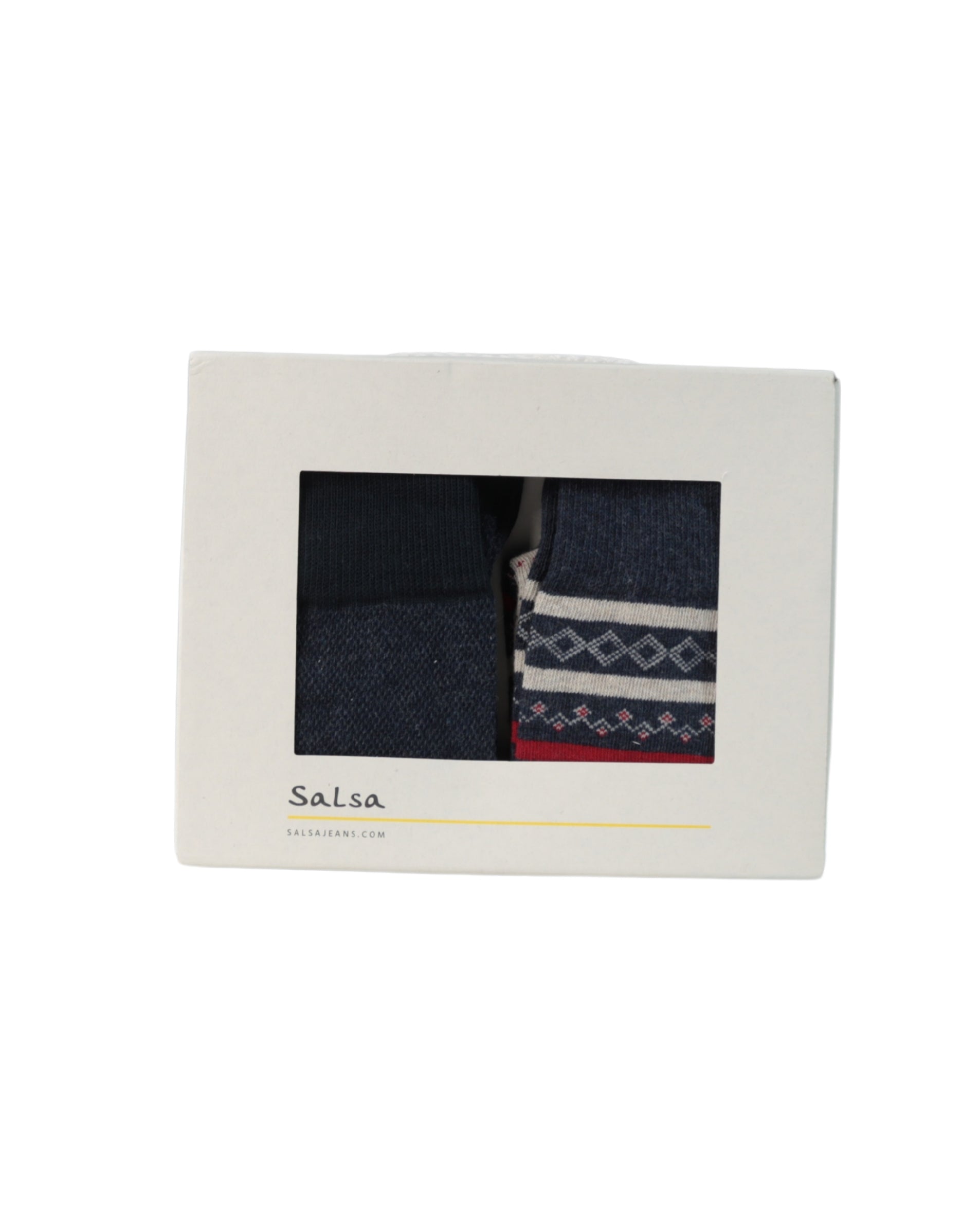 SALSA Unisex Graphic Socks 2 Pcs