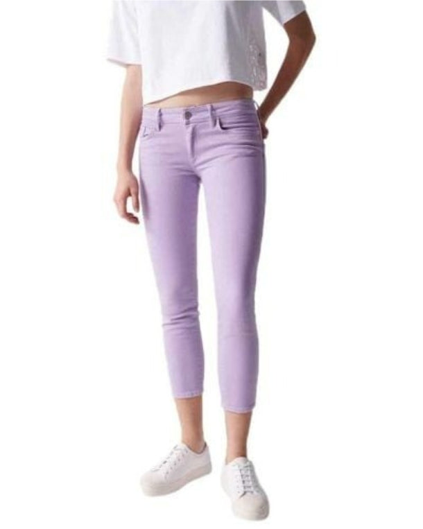 Women Cropped Slim Pants