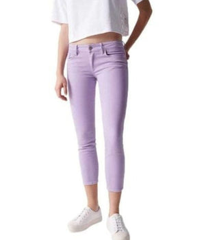 Women Cropped Slim Pants