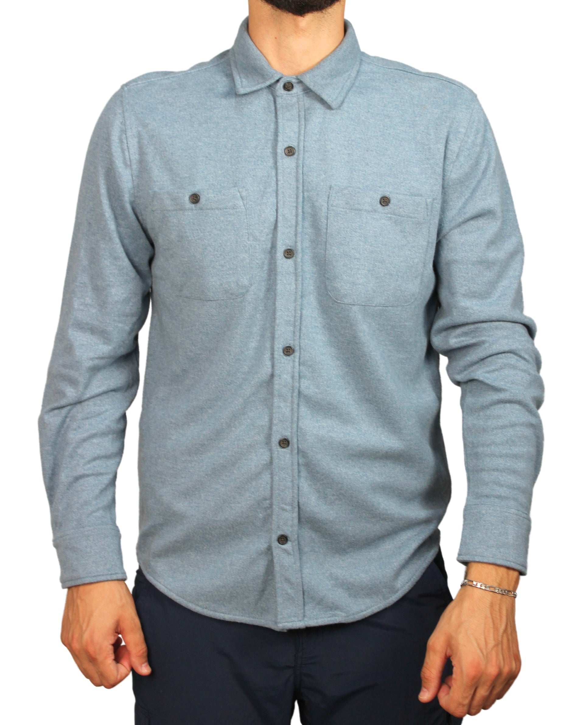 MUTUAL WEAVE Men Smooth Shirt