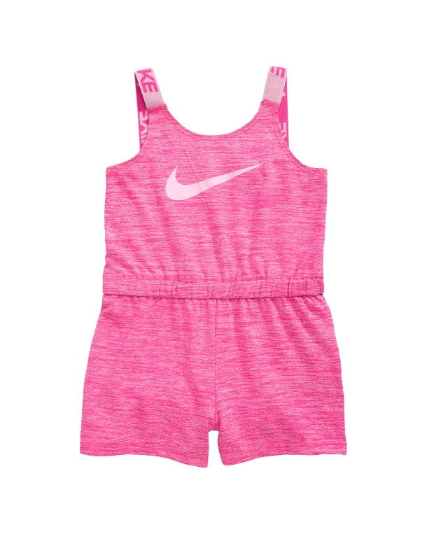 Girls Cross Dye Romper Short