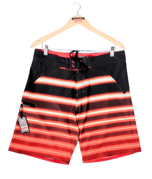 Men Stripe Swim Short