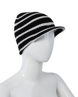 GRAVITI Girls Stripe Casual Hats