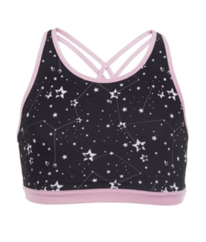 Girls Star Swim Top