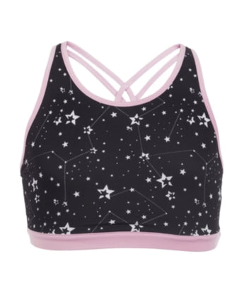 Girls Star Swim Top