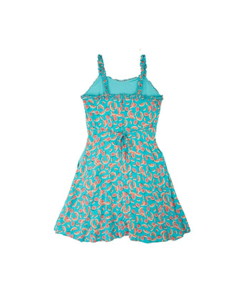 Girld Fruits Printed Dress