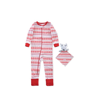 MAX & OLIVIA Baby Girls Graphics Jumpsuit