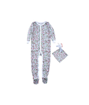 MAX & OLIVIA Baby Girls Unicorn Graphics Jumpsuit