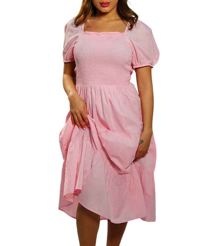 Women Short Sleeve Dress