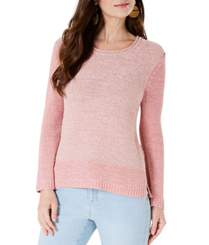 STYLE & CO Women  Cozy Ribbed Sweatshirt