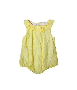 Baby Girls Eyelet Bubble Romper