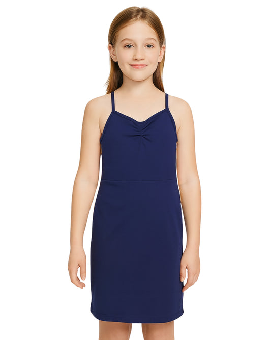 Girls Ribbed Dress