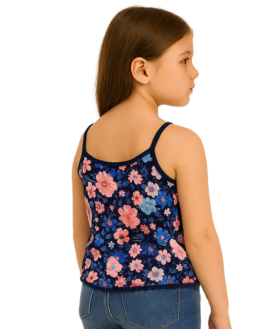 Girls Floral Tank Top