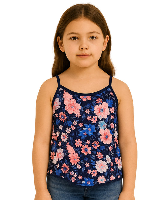 Girls Floral Tank Top