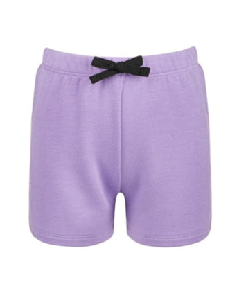 Girls Striped Tie Waist Short