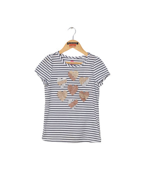 Girls Striped T-Shirts