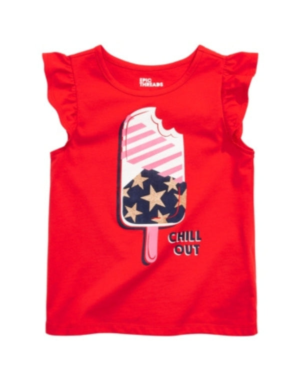 Girls Sleeveless T-Shirt