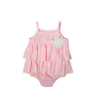 Baby Girls Tiered Ruffle Romper