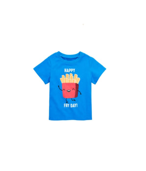 Baby Boys Happy Fry Day Graphics T-Shirt