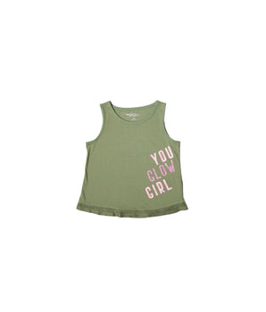 Girls Sleeveless T-Shirt