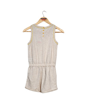 Girls Sleeveless Jumpsuit