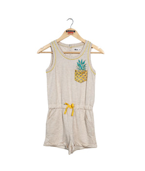 Girls Sleeveless Jumpsuit