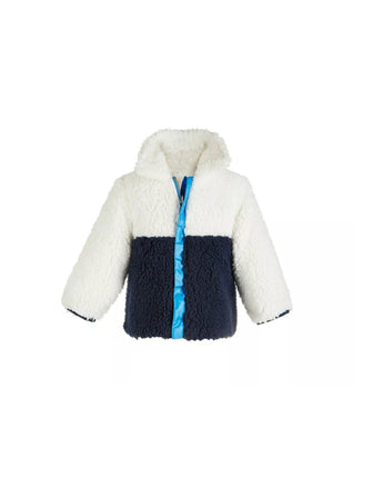 FIRST IMPRESSIONS Baby Sherpa Jacket