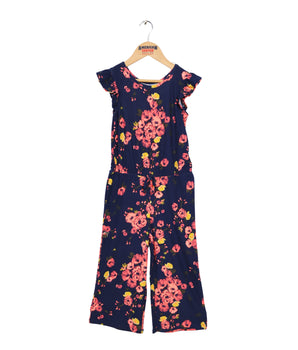 Girls Flutter Sleeve Jumpsuit