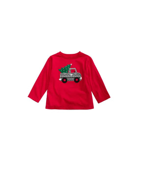 FIRST IMPRESSIONS Baby Boys Car Christmas T-Shirt