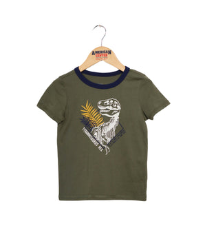 Boys Dinosaur Printed T-Shirt