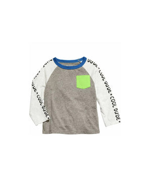 FIRST IMPRESSIONS Boys Design Sleeve T-Shirts