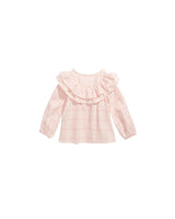 FIRST IMPRESSIONS Baby Girls Ruffle Trim Dress