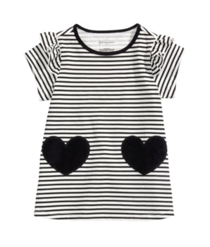 Baby Striped Hearts Tunic