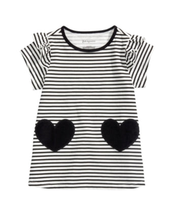 Baby Striped Hearts Tunic